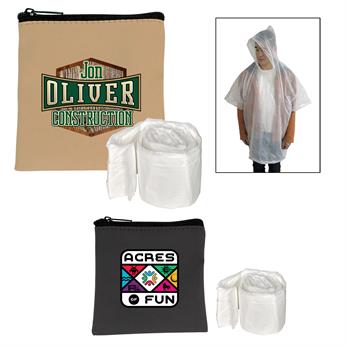 CPP-7425 - Executive Recycled Pouch & Poncho Set