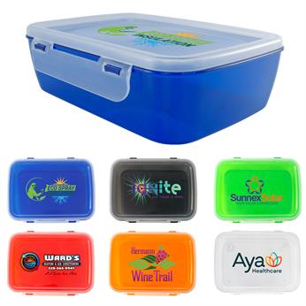 CPP-7437 - Full Color Clip Top Lunch Container