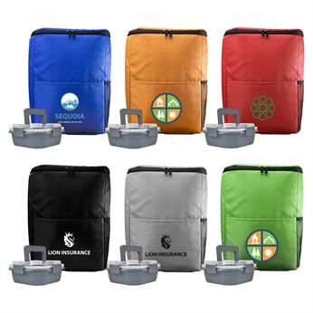 CPP-7461 - Sporty Recycled Lunch Box Set