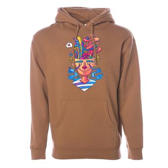 IND4000 INDEPENDENT TRADING CO. HEAVYWEIGHT HOODED PULLOVER SWEATSHIRT