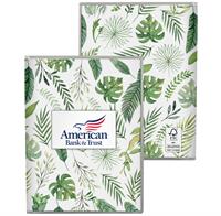 CPP-5141-LEAF - 5 X 7 CLEARLY LEAF NOTEBOOK