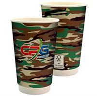 CPP-5407-CAMO - 16 oz. Full Color Camo Paper Cup