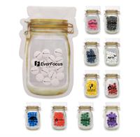 CPP-5771 - Mason Jar Bag Of Printed Candy