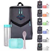 CPP-6669 - Victory Cooler Backpack Ultimate Lunch & Drink Set