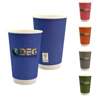 CPP-6853 - 16 oz. Full Color Ridge Paper Cup