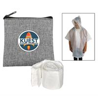 CPP-7141 - Recycled Pouch & Poncho Set