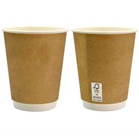 CPP-7191 - 12 oz. Full Color Dusky Paper Cup