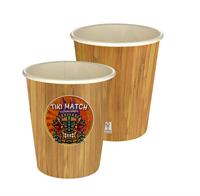 CPP-7209 - 5 oz. Full Color Bamboo Pattern Paper Cup
