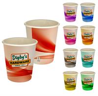 CPP-7215 - 5 oz. Full Color Groovy Paper Cup