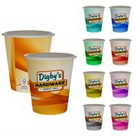 CPP-7236 - 10 oz. Full Color Groovy Paper Cup
