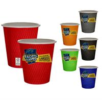CPP-7243 - 10 oz. Full Color Wave Paper Cup