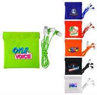 CPP-7334 - Colorful Type C Ear Bud Pop Up Pouch