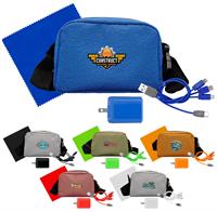 CPP-7388 - Speck Fast Charger, Cable & Cloth Fanny Pack Set