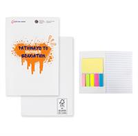 CPP-7433 - 4" X 6" Perfect Paper Cover Sticky Note Book